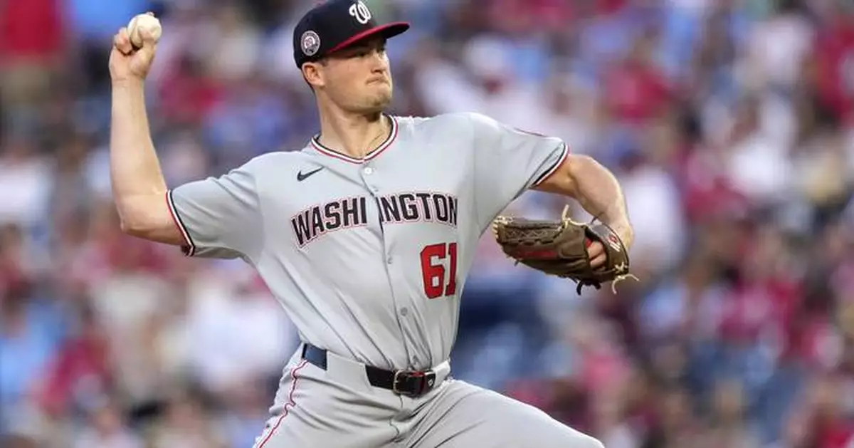 Lord earns 1st MLB win as Nationals beat Phillies 4-2 to prevent sweep