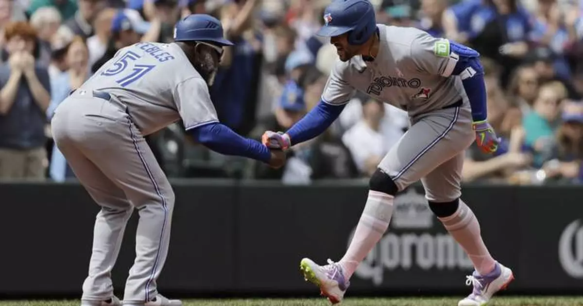 George Springer’s 3-run homer helps Blue Jays beat Mariners 9-1 for 3-game sweep