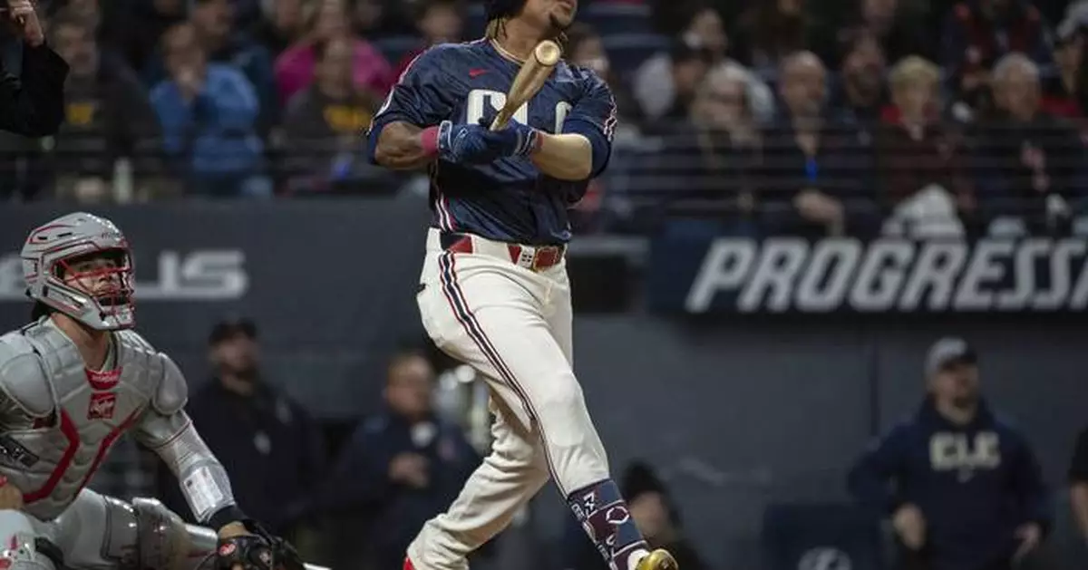 Guardians go deep 3 times as they open homestand with 6-0 victory over Phillies