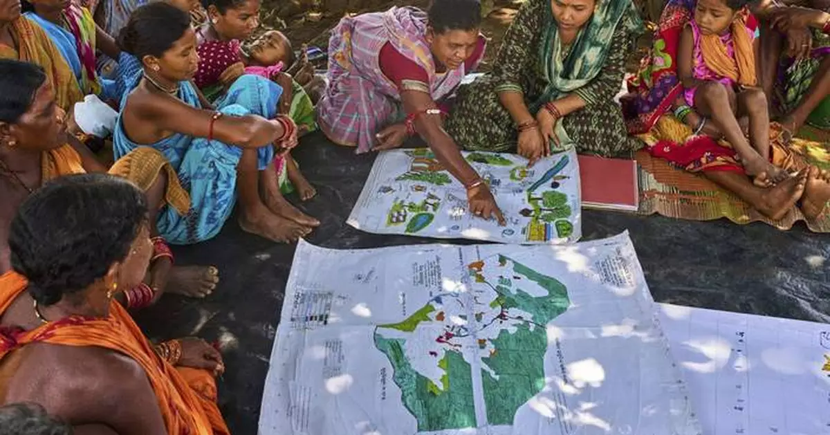 In India, Indigenous women and their 'dream maps' seek to protect lands from climate change