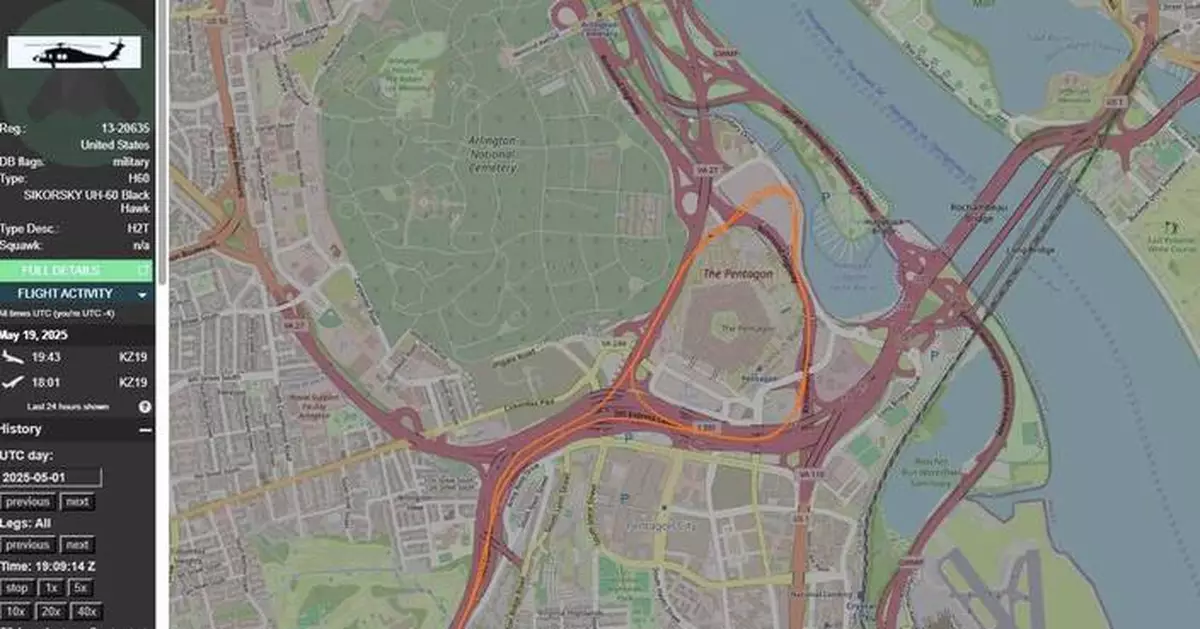 Pentagon lost contact with Army helicopter on flight that caused jets to nix landings at DC airport