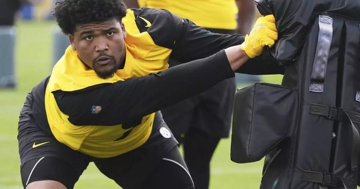 Steelers 1st-round pick Harmon balancing joy of being a pro with grief over the death of his mom