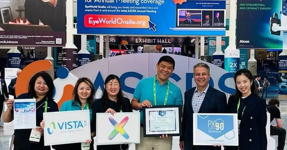 VISTA Eye Specialist Celebrates Breakthrough PX Ninety Collaboration with Shareef Mahdavi—Now Featured in Leading U.S. Medical Journal