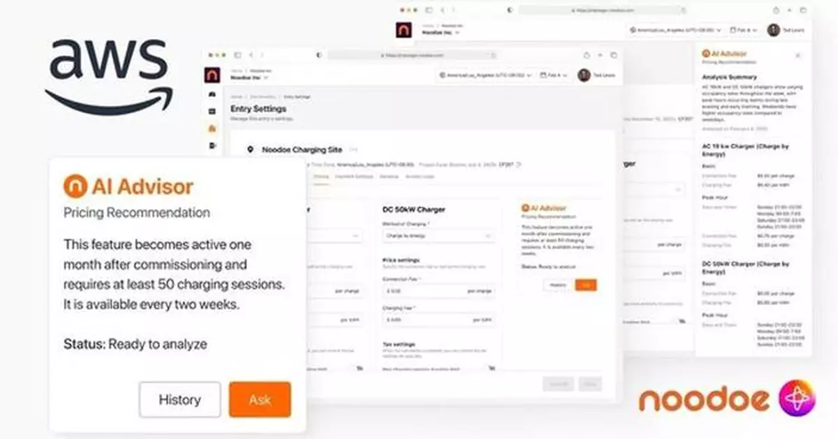 Noodoe Unveils AI-Driven EV Charging, Driving Toward Autonomous Transportation