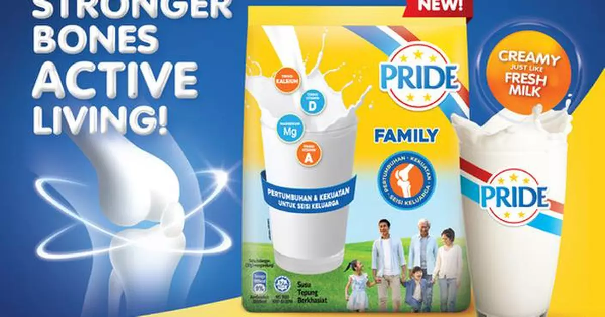 Lactalis Introduces PRIDE Family Milk Powder in Malaysia – Nourishing Stronger Bones and More Active Lives for the Whole Family