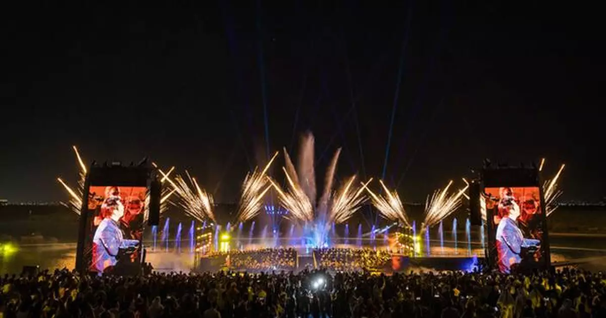 Yas Island Celebrates Announcement of Disney Theme Park Resort with a Record-Breaking Drone Show, Landmark Illuminations, Live Performances and Fireworks Spectacular