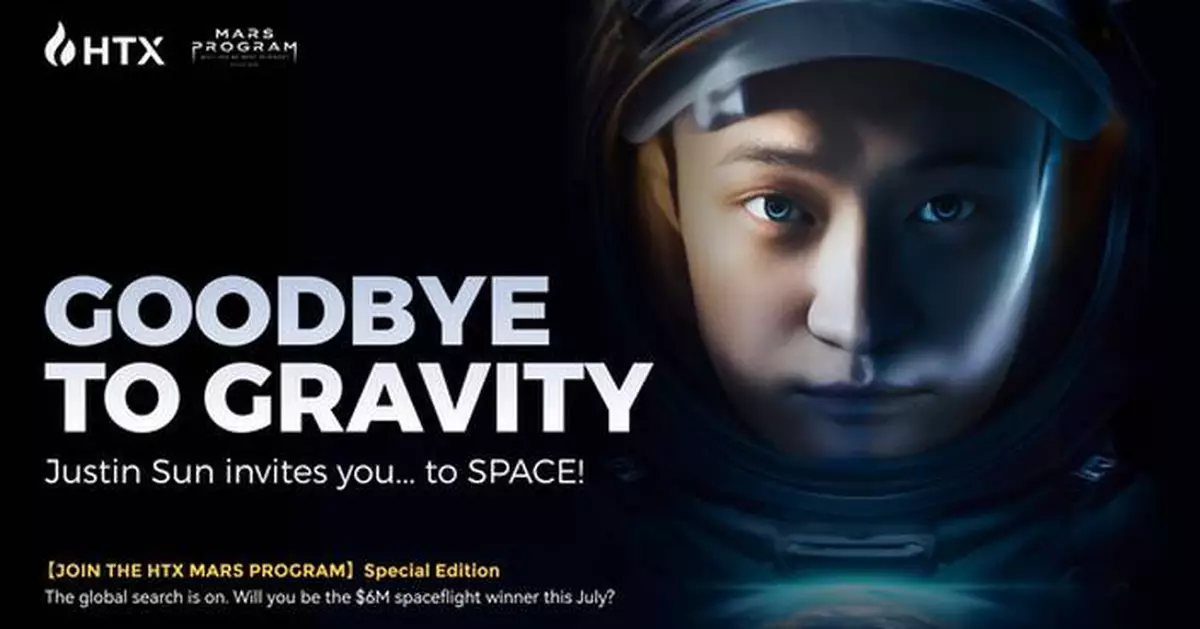 HTX and Justin Sun Launch $6M Mars Program Special Edition, Offering One User a Historic Space Journey