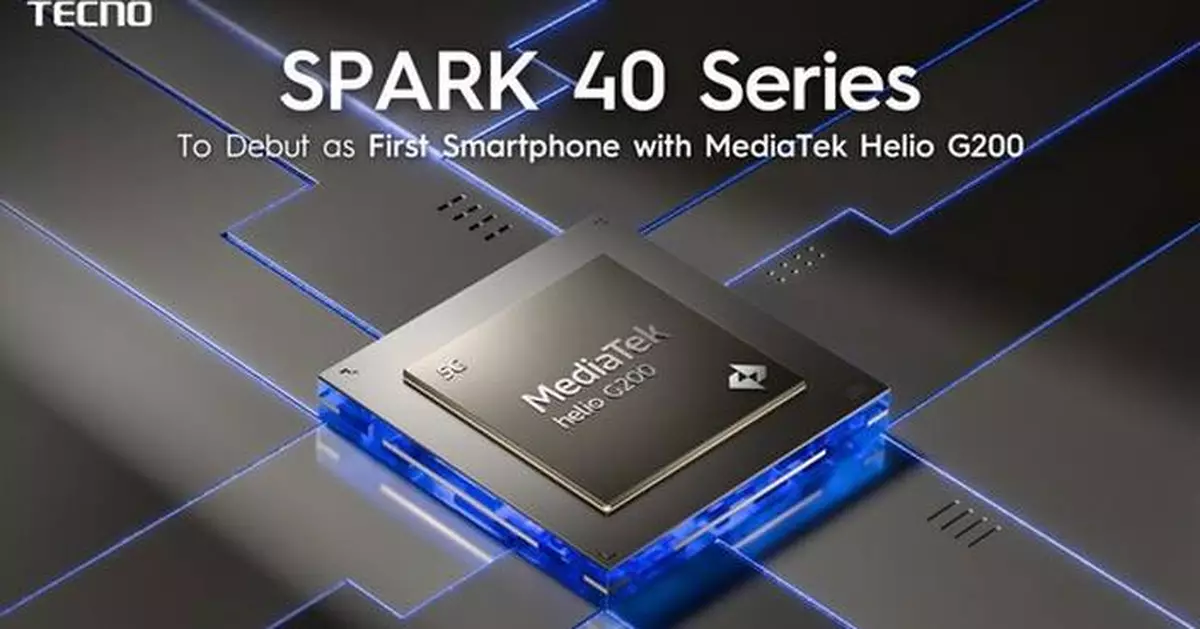 TECNO SPARK 40 Series Set for Global Debut as the First Smartphone with MediaTek Helio G200