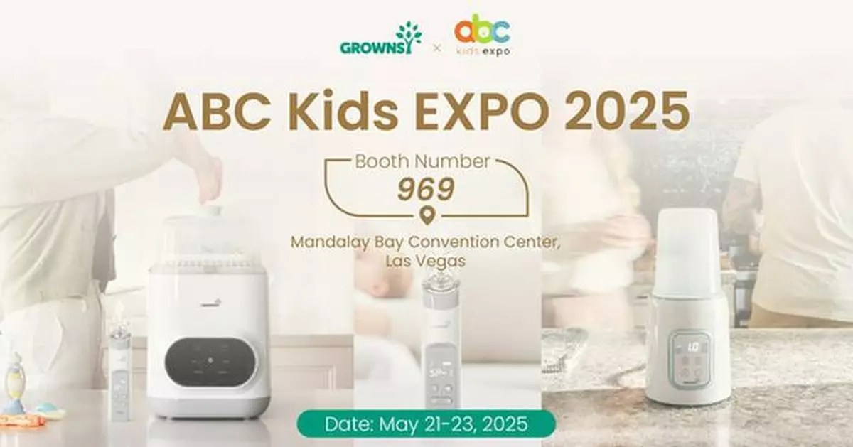 GROWNSY to Debut Innovative Baby Care Products at ABC Kids Expo 2025