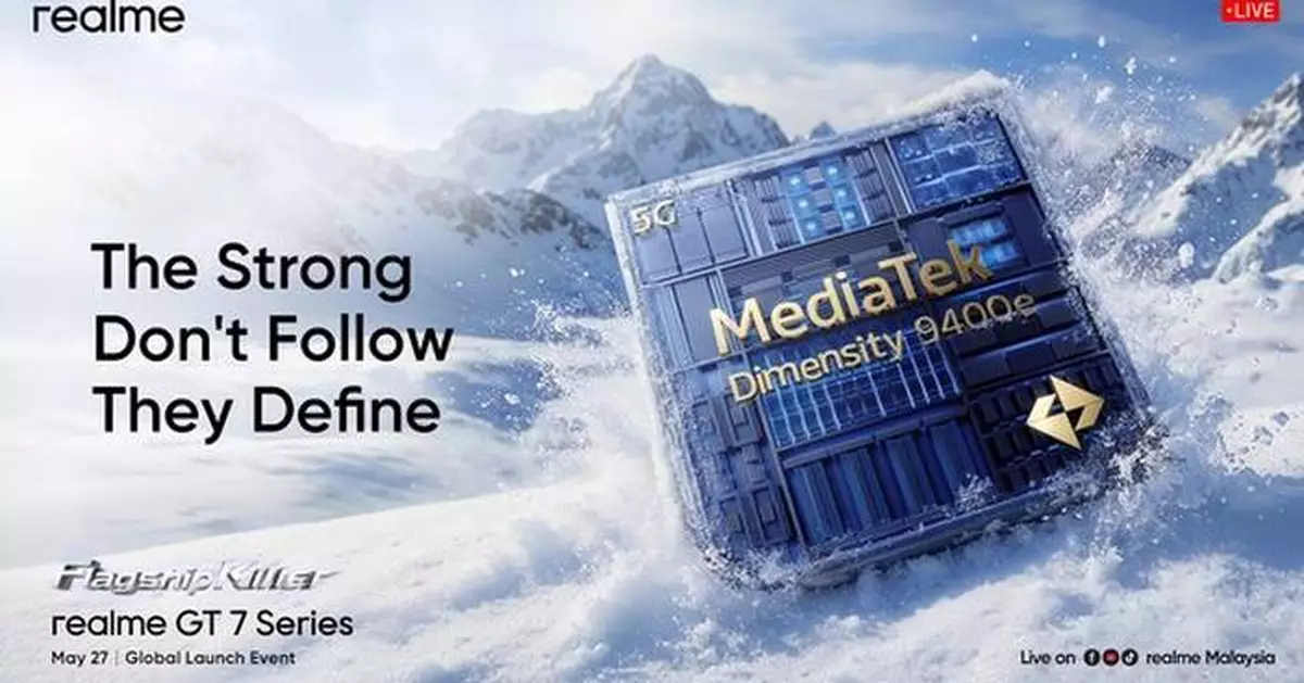 2025 Flagship Killer realme GT7 Debuts Dimensity 9400e, the Top 3 Android Processor in Malaysia