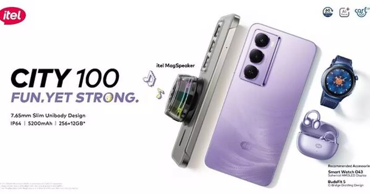 itel Debuts CITY Series with CITY 100 New Model: A Stylish, Durable &amp; DeepSeek AI-Powered Smartphone for Gen Z