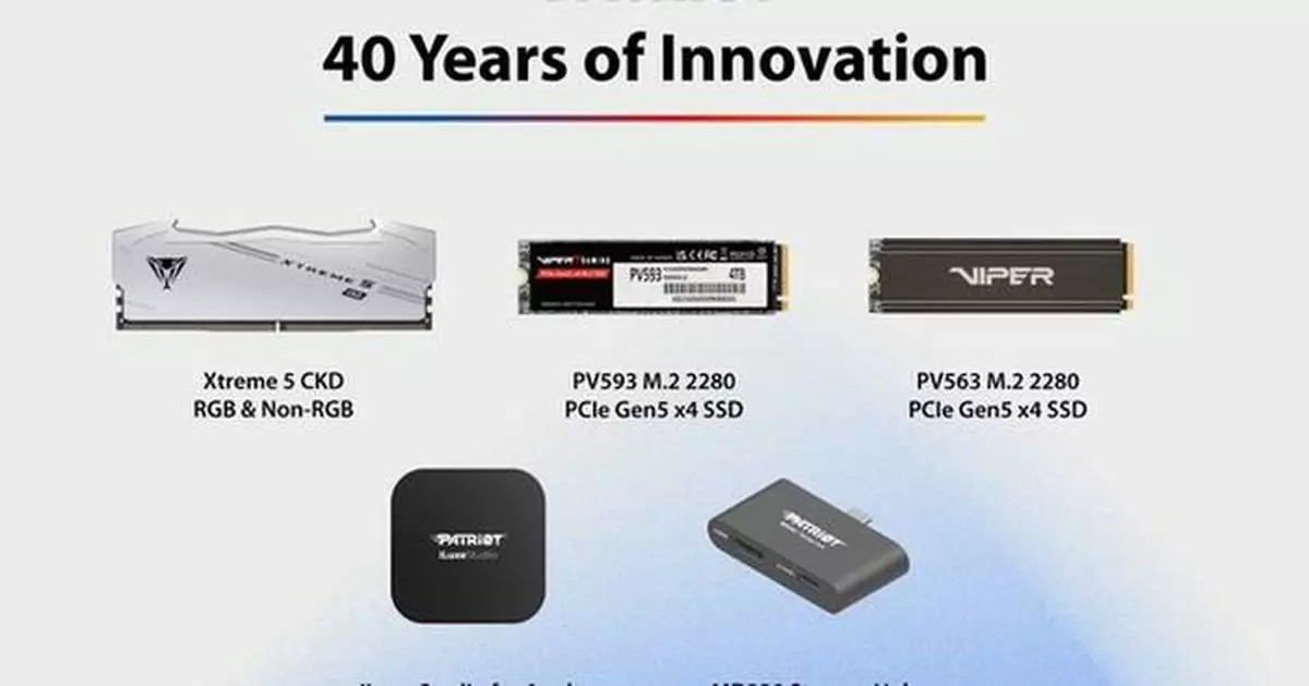 Patriot Memory Showcases Full Performance &amp; Mobile Storage Lineup at COMPUTEX 2025