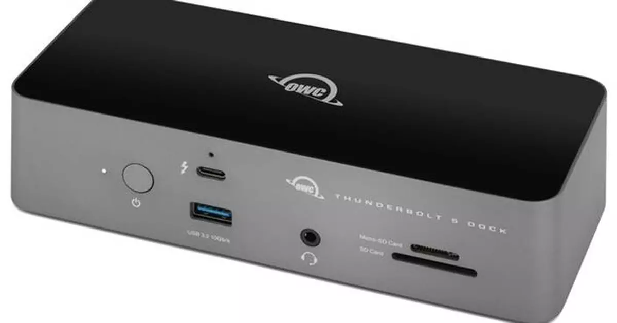 Other World Computing (OWC) Launches OWC Thunderbolt&#x2122; 5 Dock