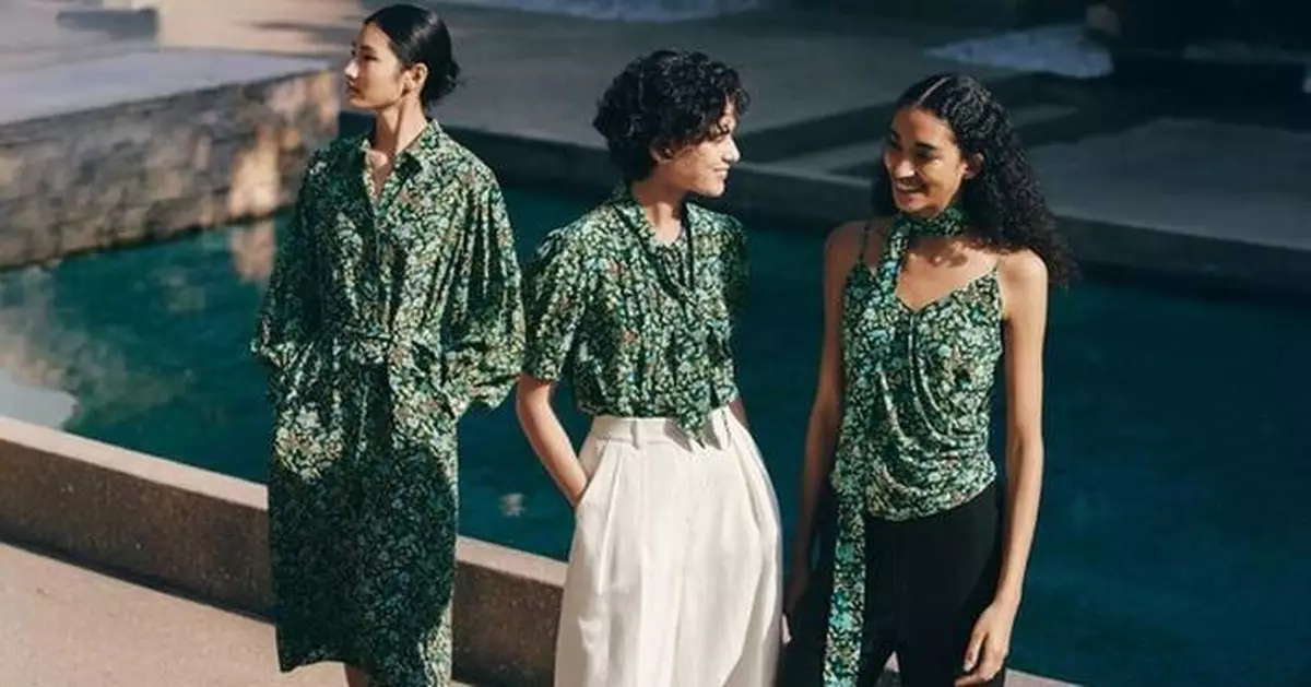 LILYSILK Debuts Capsule Collection Made with Liberty Fabrics, Blending British Heritage and Sustainable Silk