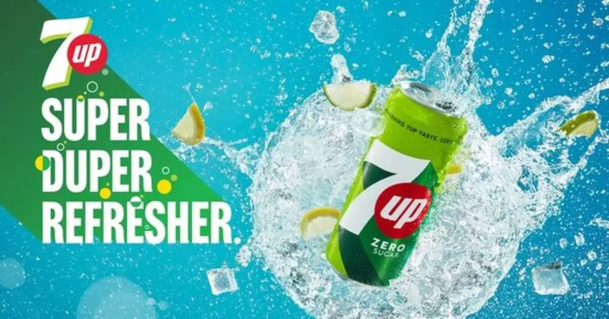7UP® LAUNCHES SUPER DUPER REFRESHER: ITS DYNAMIC GLOBAL PLATFORM TO OWN FUNCTIONAL REFRESHMENT
