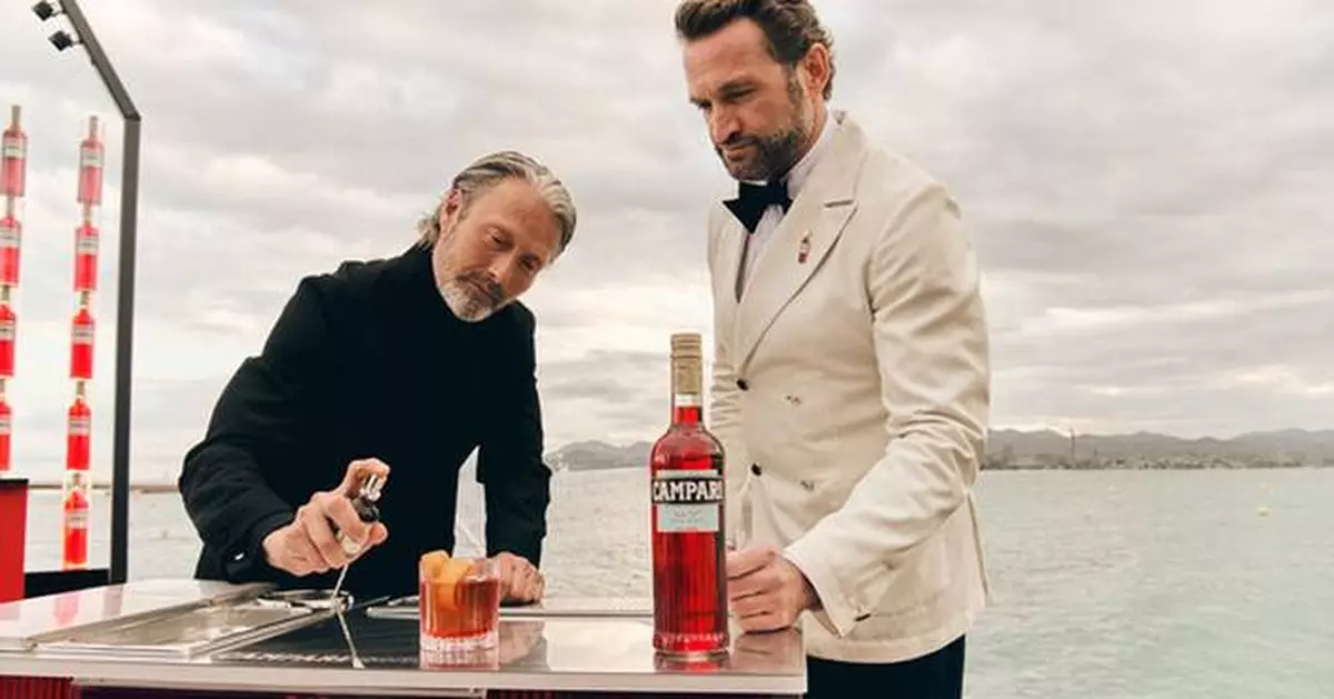 CAMPARI'S STAR-STUDDED EVENT AT CANNES FILM FESTIVAL DEBUTS MADS MIKKELSEN'S SIGNATURE TWIST ON THE NEGRONI
