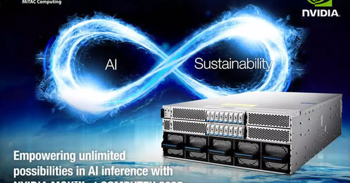 MiTAC Computing Launches the Latest Scale-out AI Server G4527G6 by NVIDIA MGX at COMPUTEX 2025