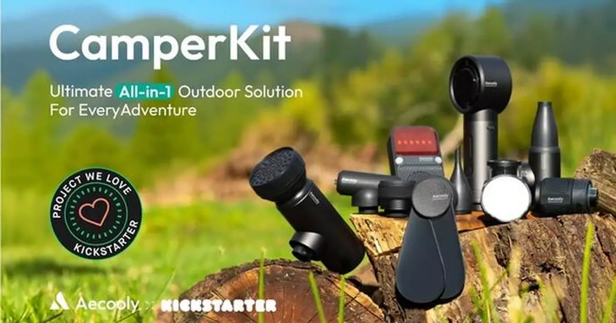 The CamperKit, a Swiss Army Knife of tech gadgets for outdoor activities launches today on Kickstarter