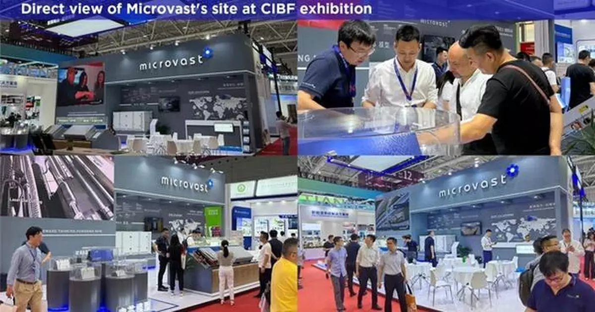 Microvast at CIBF 2025: Powering What's Next