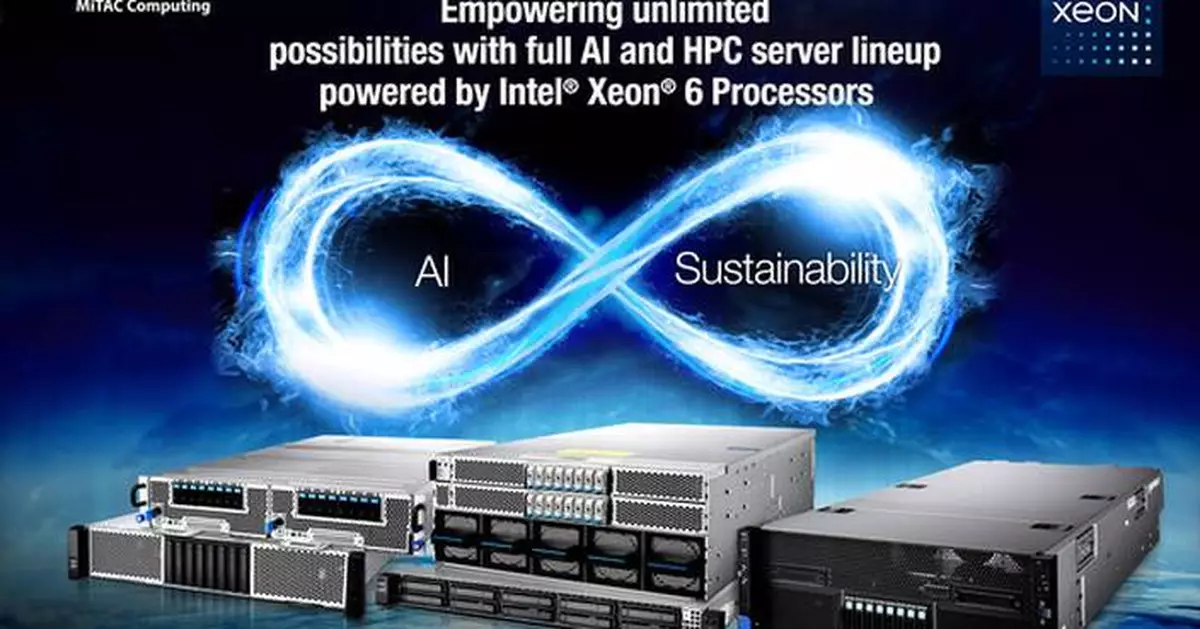 MiTAC Computing Unveils Full Server Lineup for Data Centers and Enterprises Powered by Intel Xeon 6 Processors at COMPUTEX 2025