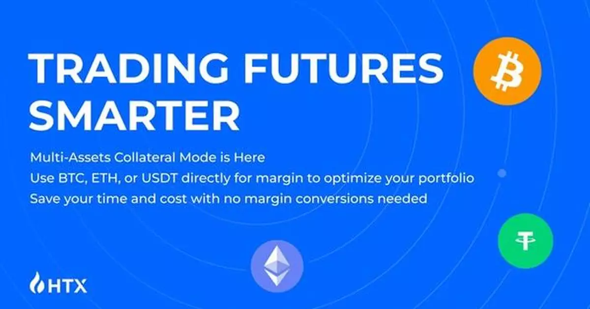 HTX Launches Multi-Assets Collateral Mode for USDT-Margined Futures, Empowering Traders With Enhanced Capital Efficiency
