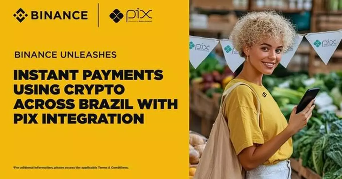 Binance Pay integrates with Pix, enabling instant crypto-powered payments in Brazilian Reais across Brazil