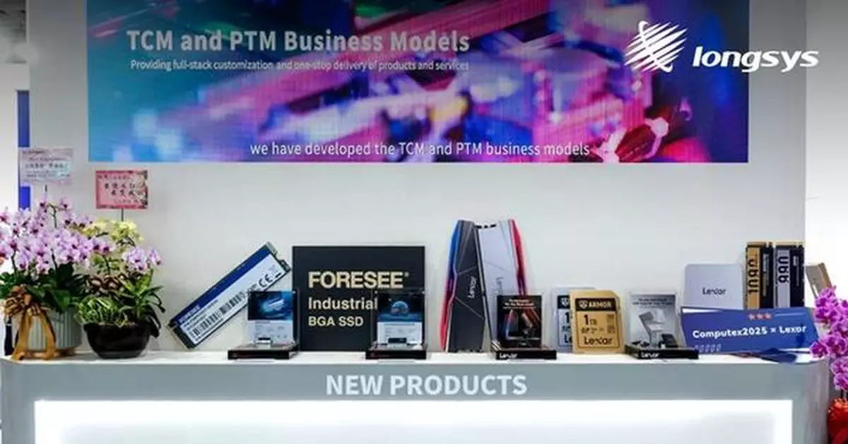 Storage Meets AI: Longsys' Comprehensive Innovation Journey at COMPUTEX 2025