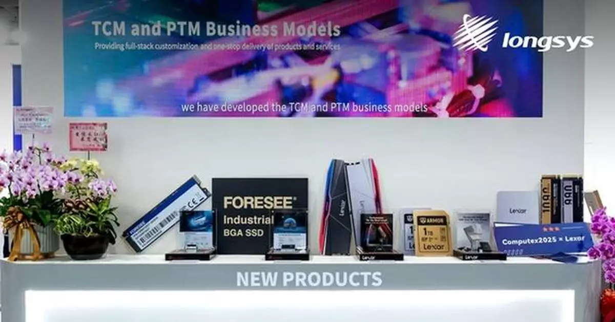 Storage Meets AI: Longsys' Comprehensive Innovation Journey at COMPUTEX 2025
