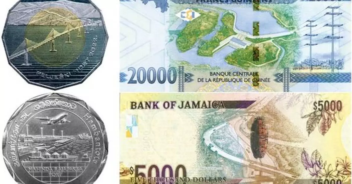 Chinese Infrastructure Projects Appear on Global Currency in New Book Celebrating Belt and Road Imprint