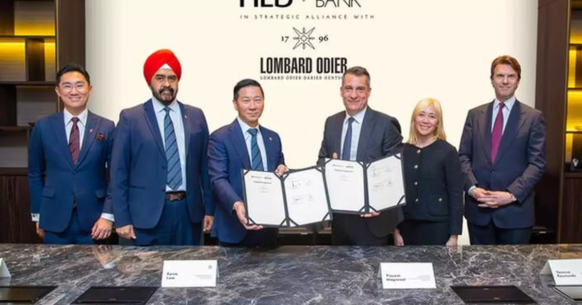 Hong Leong Bank Enhances HLB Private Bank and Regional Wealth Management with Strategic Alliance with Lombard Odier