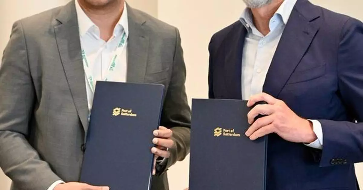 AM Green and Port of Rotterdam Authority to Establish Green Energy Supply Chain Enabling up to 1,000,000 tons per year / USD 1 Billion Trade Between India and Europe