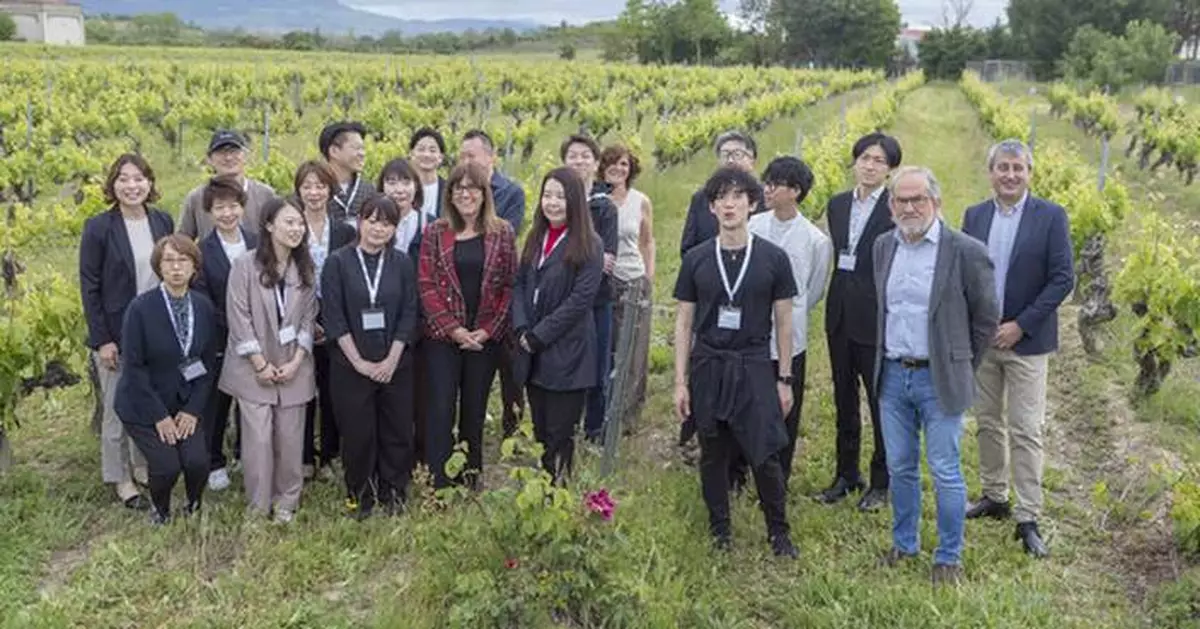 A Japanese delegation visits the Wineries and vineyards of Rioja Alavesa in the Basque Country