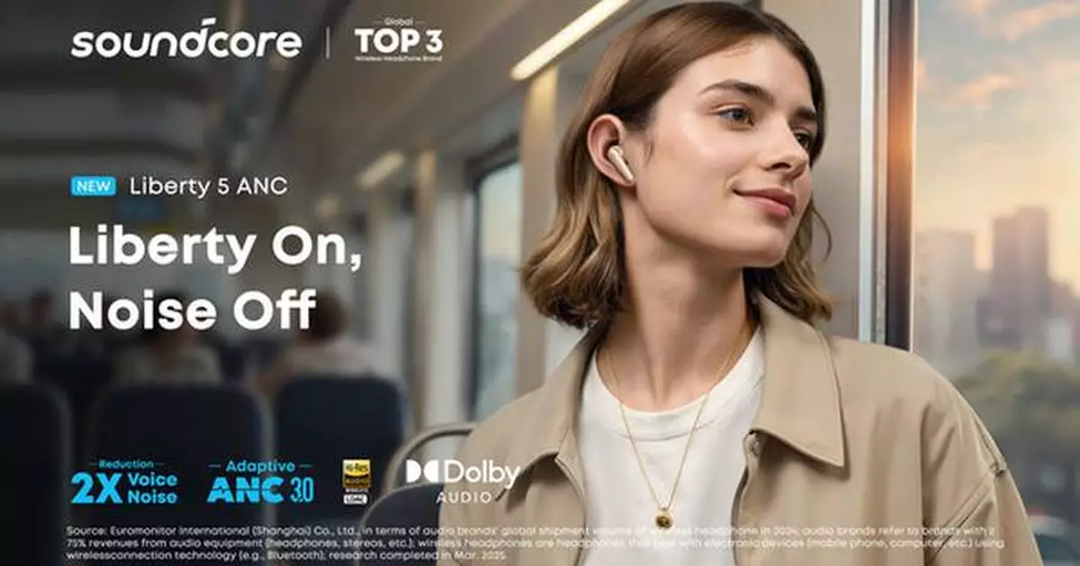 Soundcore Liberty 5: Revolutionizing Voice-Canceling with Adaptive ANC 3.0 and Dolby Audio