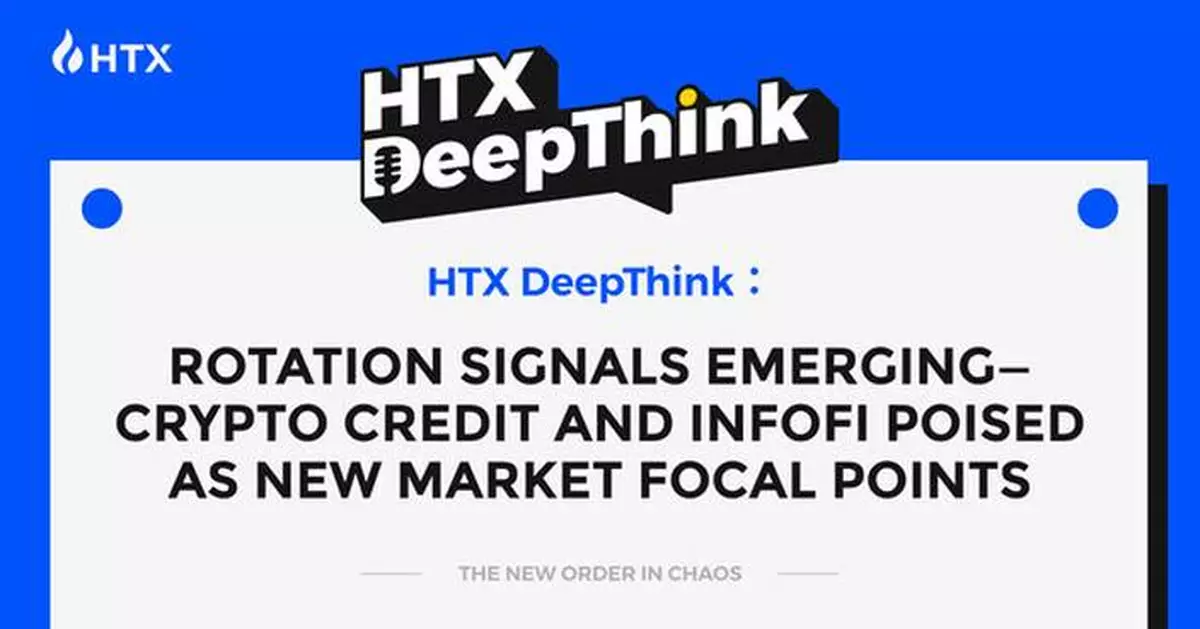HTX DeepThink: Rotation Signals Emerging—Crypto Credit and InfoFi Poised as New Market Focal Points