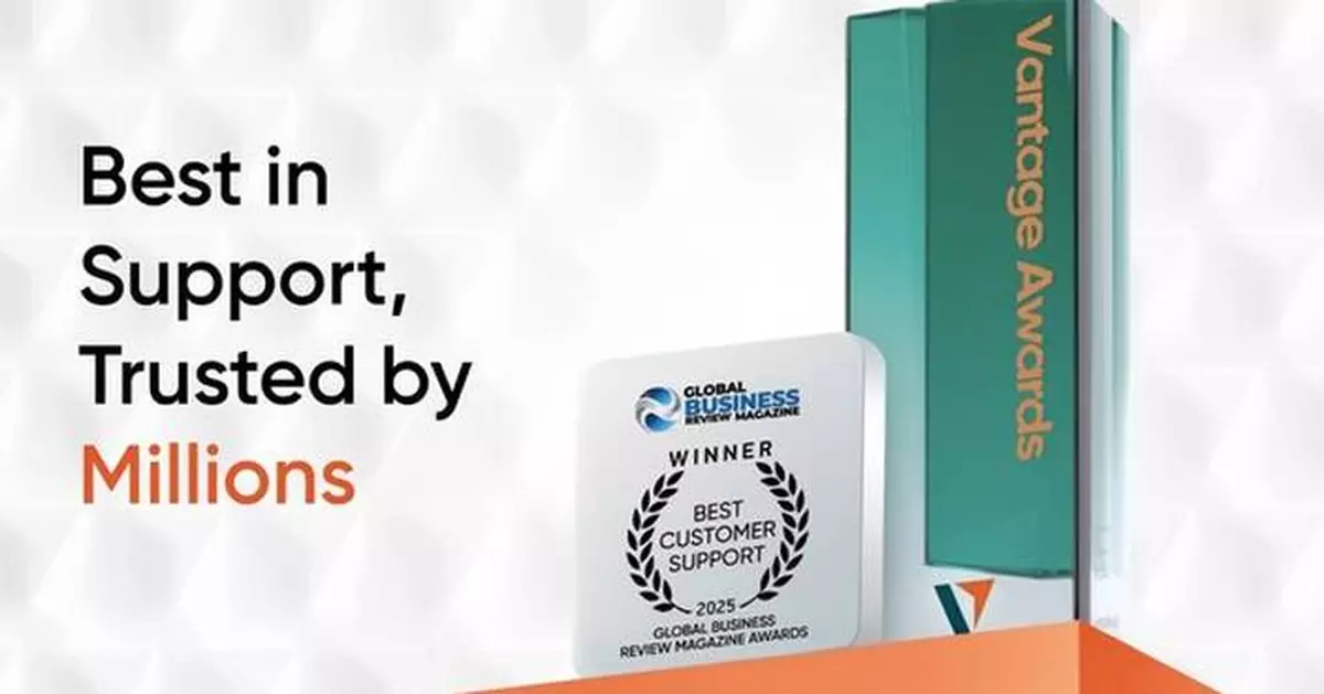 Vantage Takes Home "Best Customer Support" at Global Business Review Magazine Awards 2025