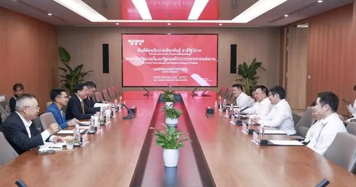 Thai Deputy Prime Minister and Minister of Energy Visits GoodWe