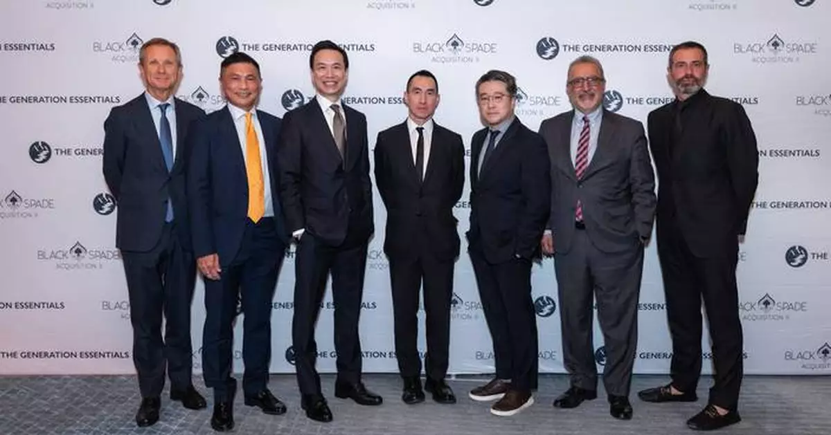 The Generation Essentials Group and Black Spade Acquisition II Co Complete Business Combination