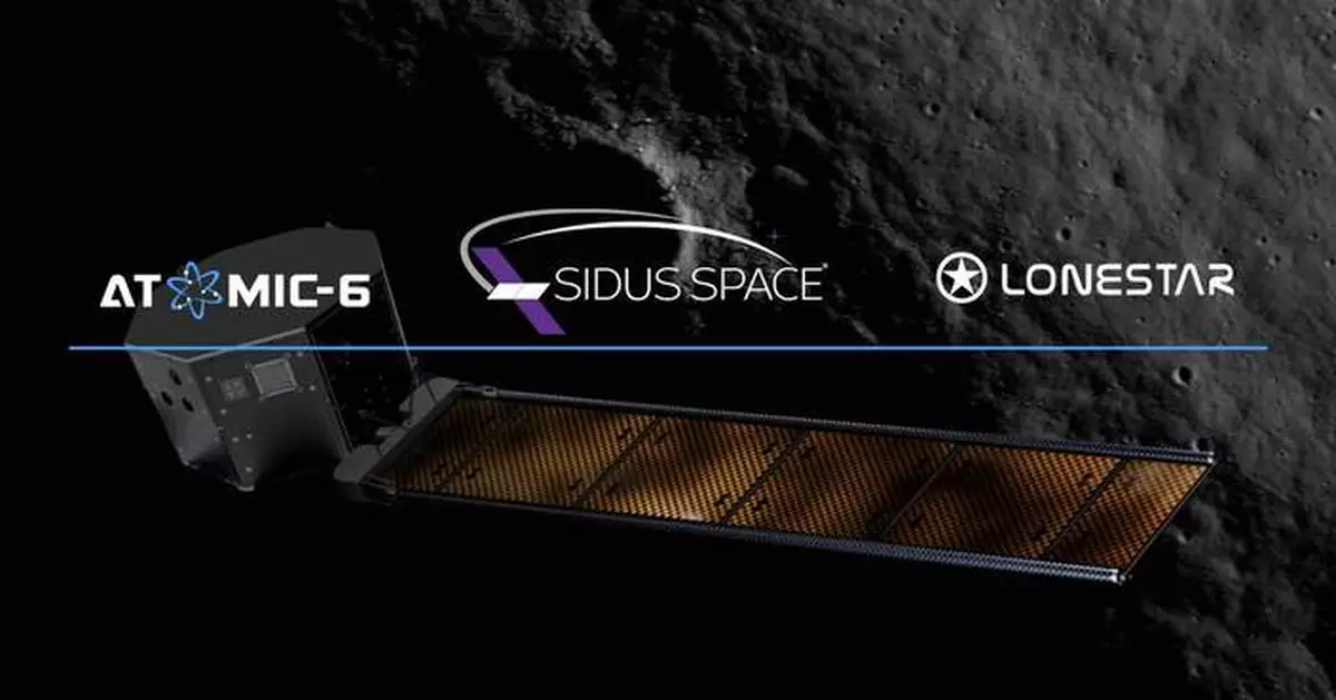 Sidus Space Advances $120M Agreement with Lonestar, Selects Atomic-6 as Solar Array Partner for Cislunar Data Satellite Mission
