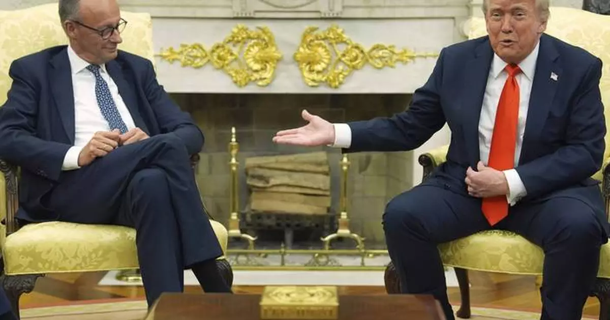 Germany's Merz says he found Trump open to dialogue and committed to NATO