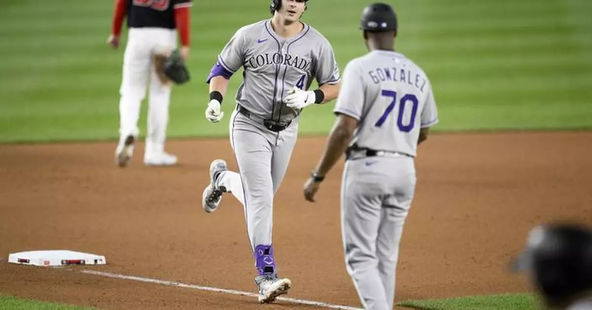 Toglia and Moniak a part of record setting 7-homer barrage for Rockies in win at Nationals