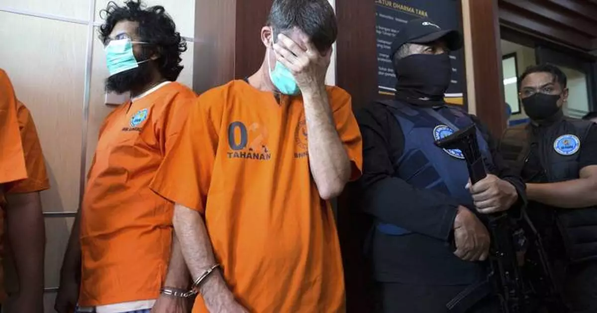 Indonesia arrests foreign nationals in Bali on drugs charges that could carry the death penalty