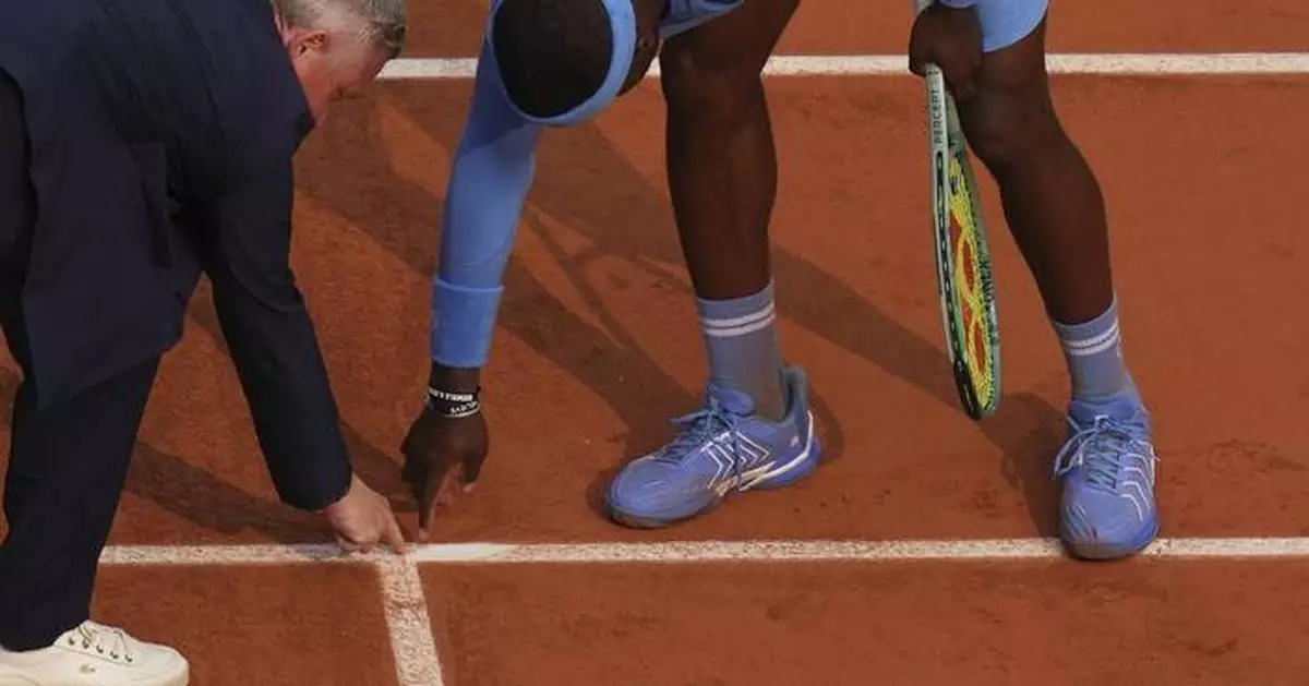 Tiafoe calls it 'comical' Musetti wasn't penalized for kicking a ball into French Open line judge