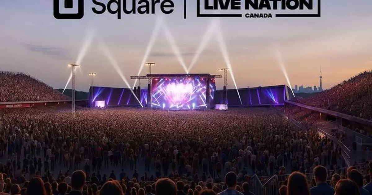 Square and Live Nation Canada Announce Official Partnership, Extending Seamless Commerce to Rogers Stadium and Beyond