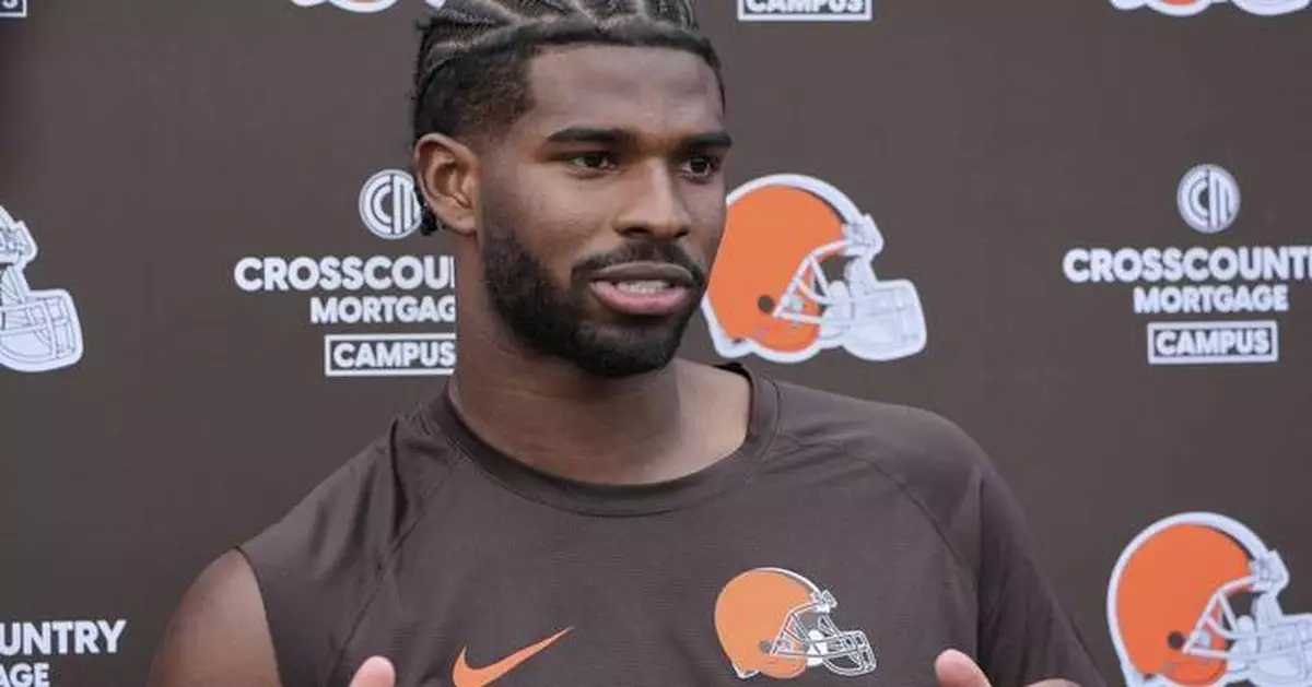 Shedeur Sanders is preaching patience as he settles in as the Browns' 4th-string QB