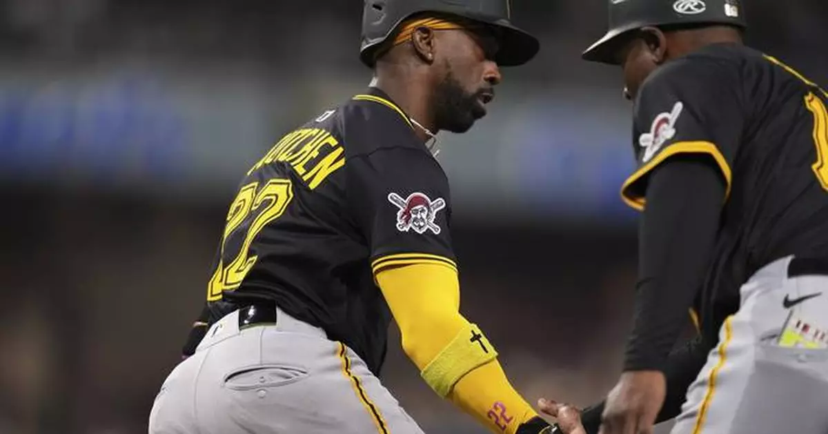 Pirates win 5-0 behind McCutchen and Falter to snap 10-game losing streak vs. Padres