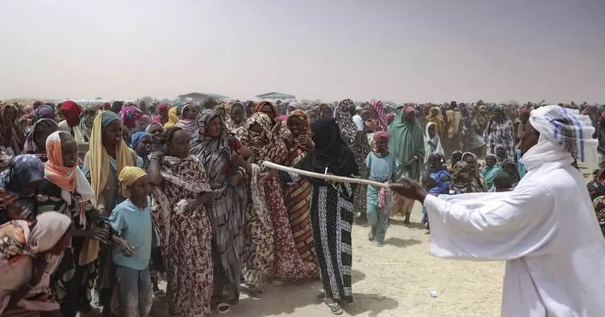 Sudan civil war overwhelms border town in neighbor Chad as refugees find little help
