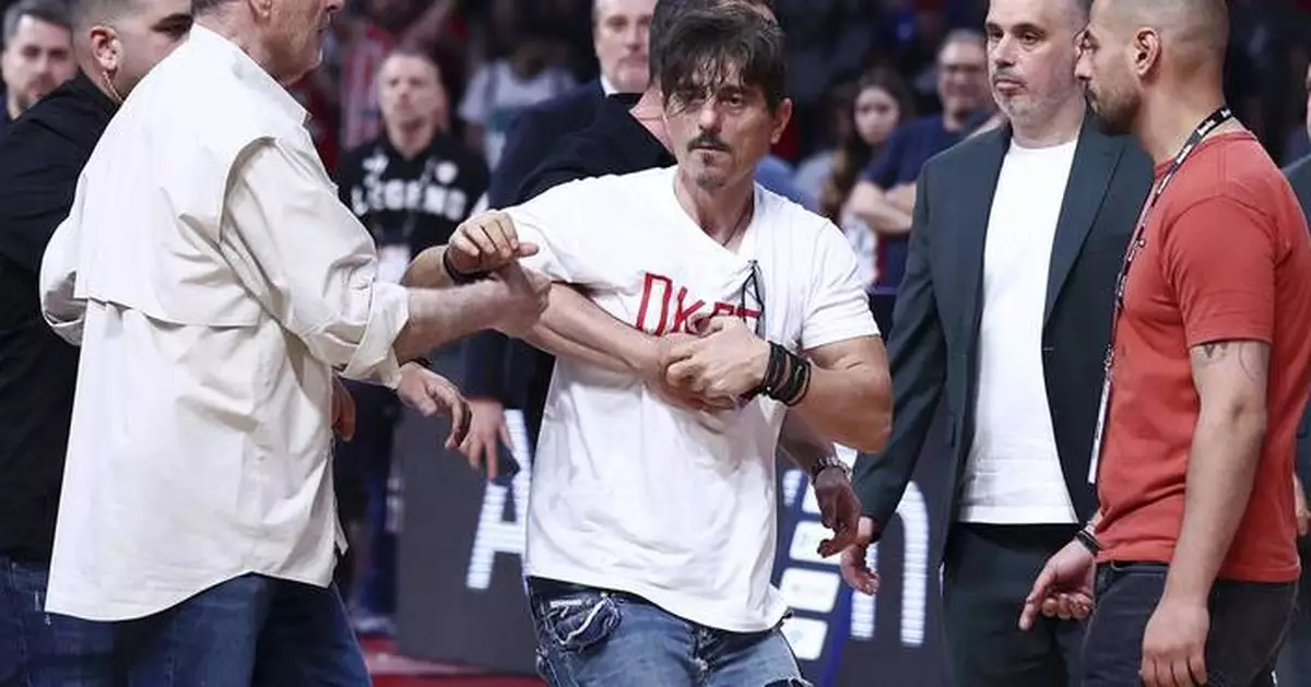 Greek basketball finals suspended after rivalry turns ugly again