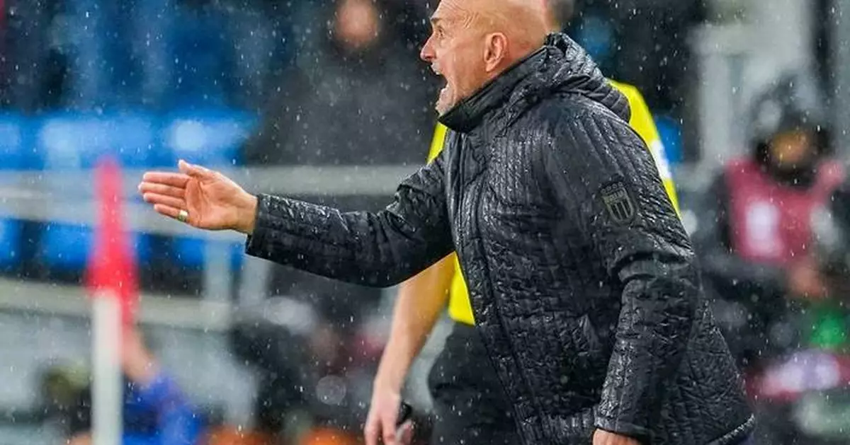 Italy fires Spalletti amid prospect it could fail to qualify for 3rd straight World Cup