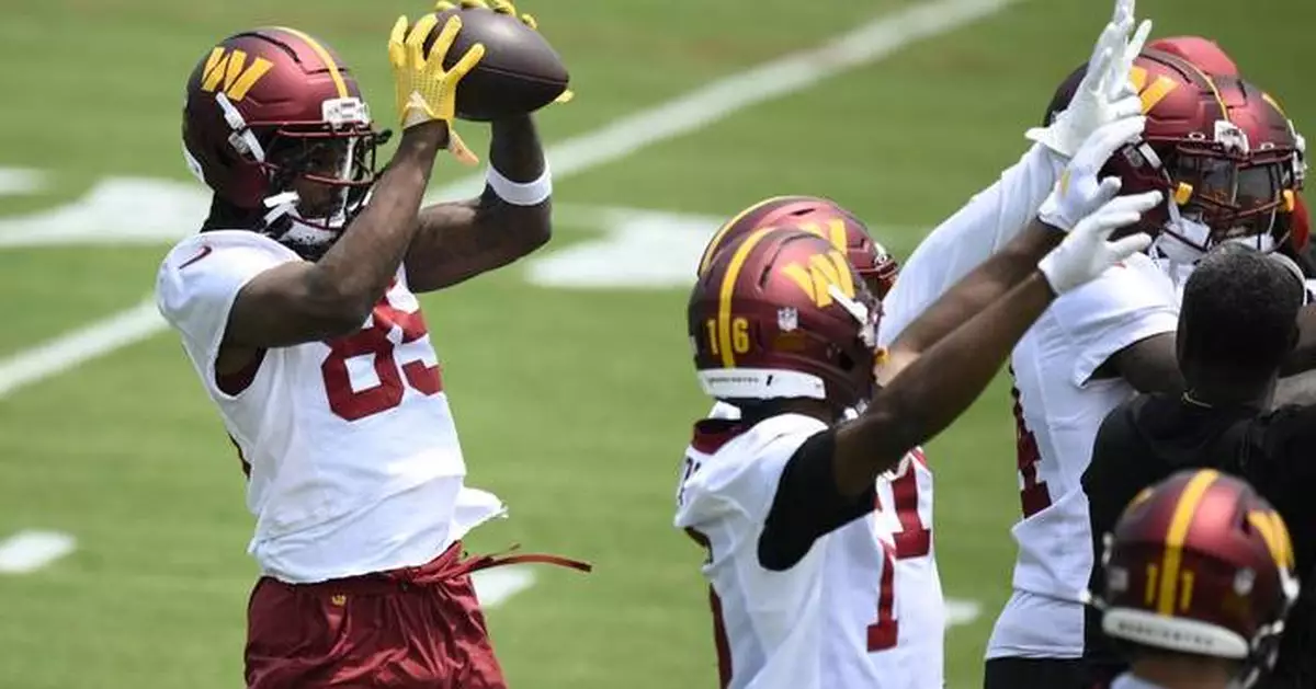 Noah Brown carted off field at Commanders minicamp. Jeremy Reaves gets extended, AP source says