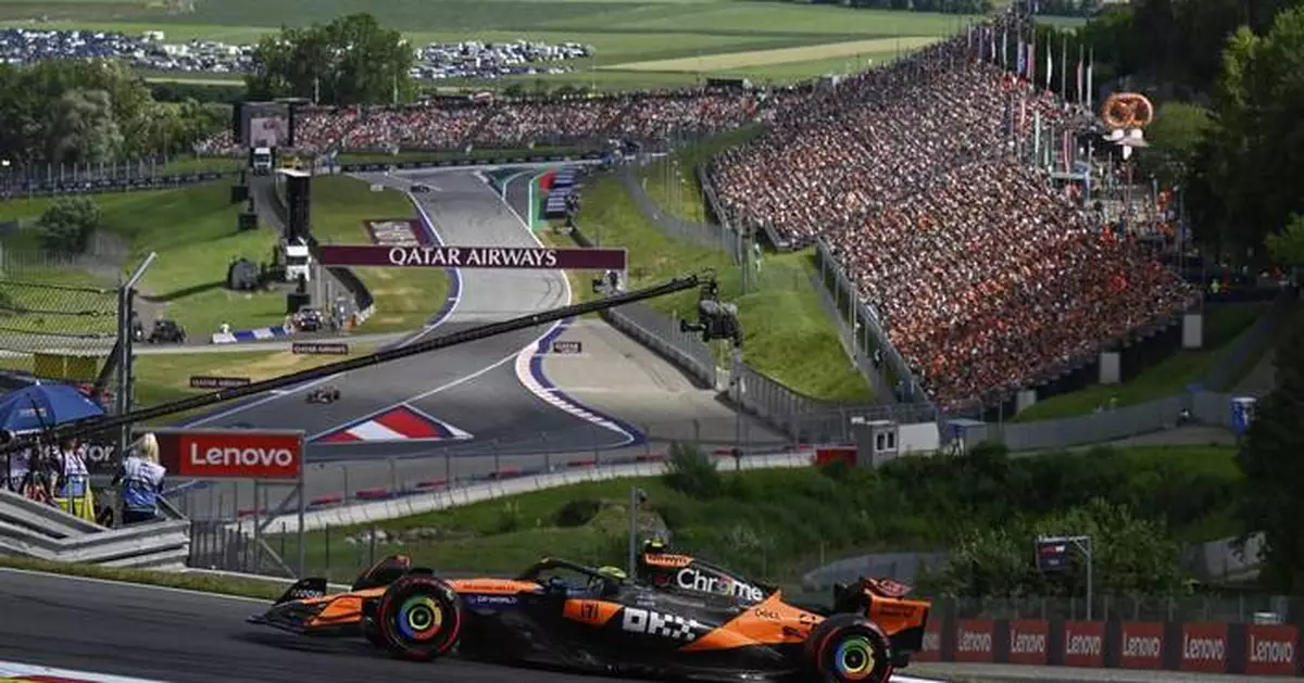 Lando Norris feels back to his old self with pole position for the Austrian GP